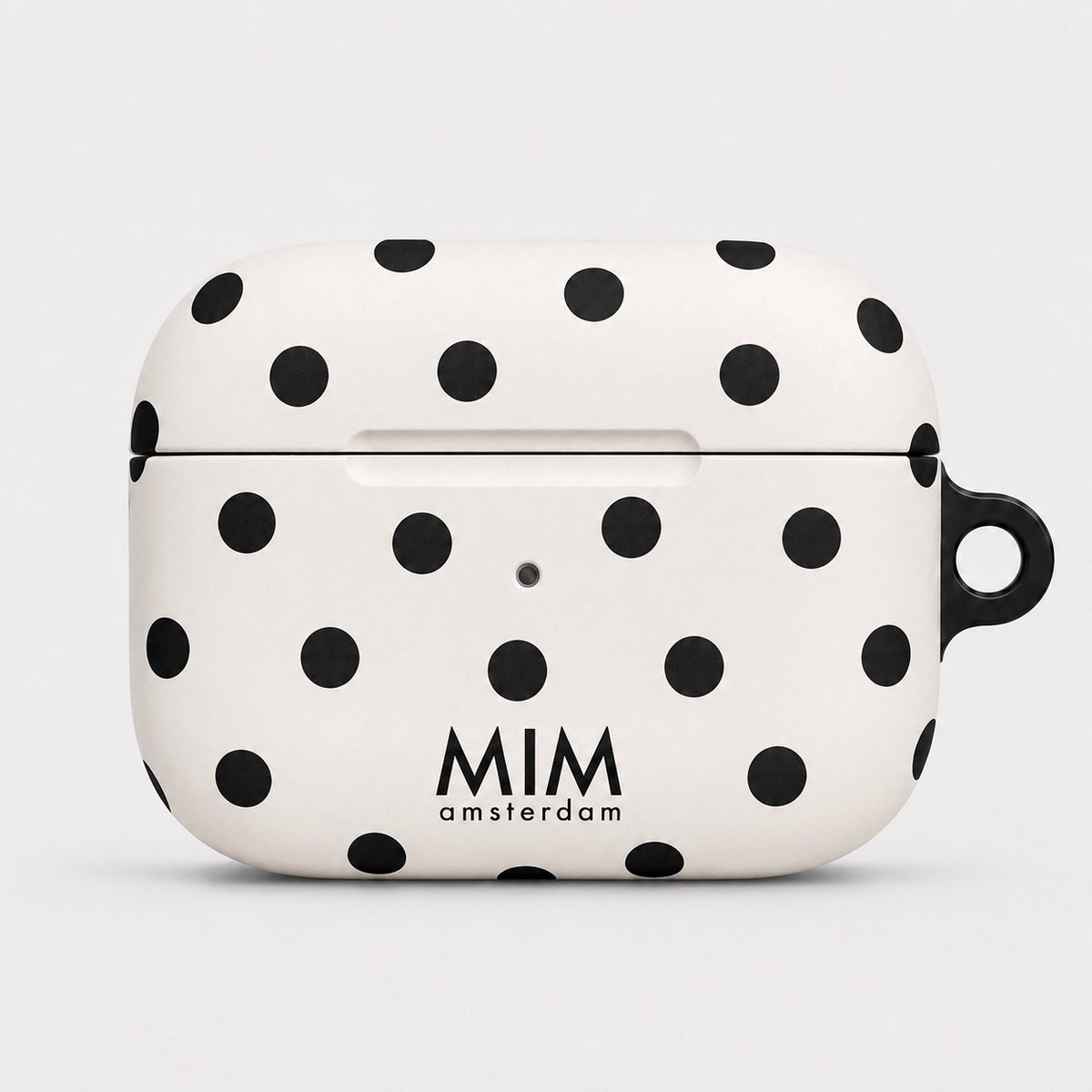 MIM Amsterdam - French Girls- Geschikt voor AirPods Pro 3 - AirPod hoesje - Stippen print - AirPod hoesje met print - Shockproof- Cover voor AirPods - Trendy AirPod case