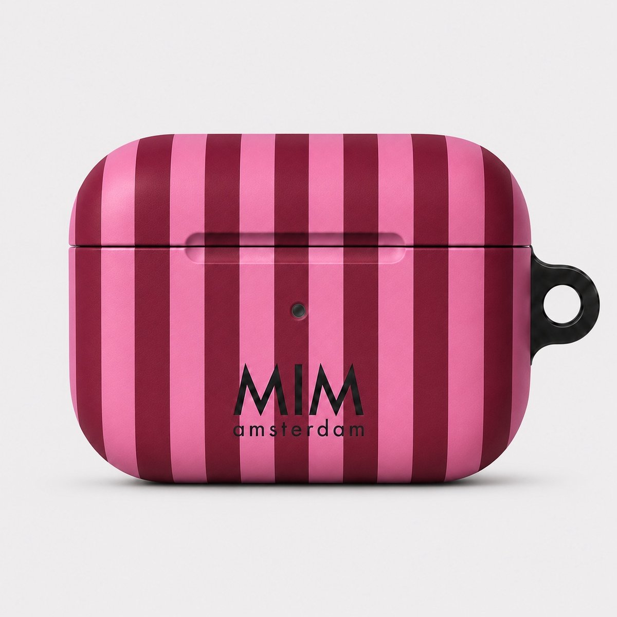 MIM Amsterdam - Sugar rush - Geschikt voor AirPods Pro 2 - AirPod hoesje - Strepen print - AirPod hoesje met print - Shockproof- Cover voor AirPods - Trendy AirPod case
