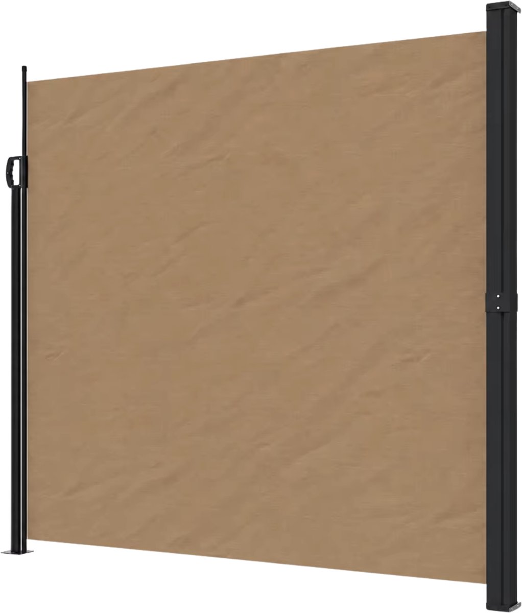Tuinbank 2-Zits Zwart/Bruin – 110,5 x 79 x 75,5 cm - - - Poly Rattan Buitenbank Weerbestendig