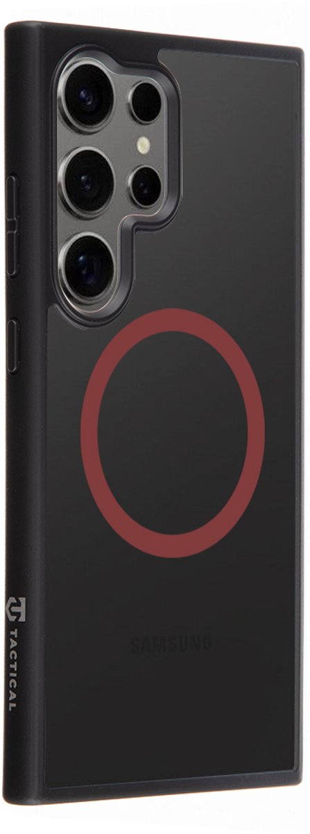 Tactical 2.0 Magforce hoesje - Geschikt voor SM-S928B - Black/Red