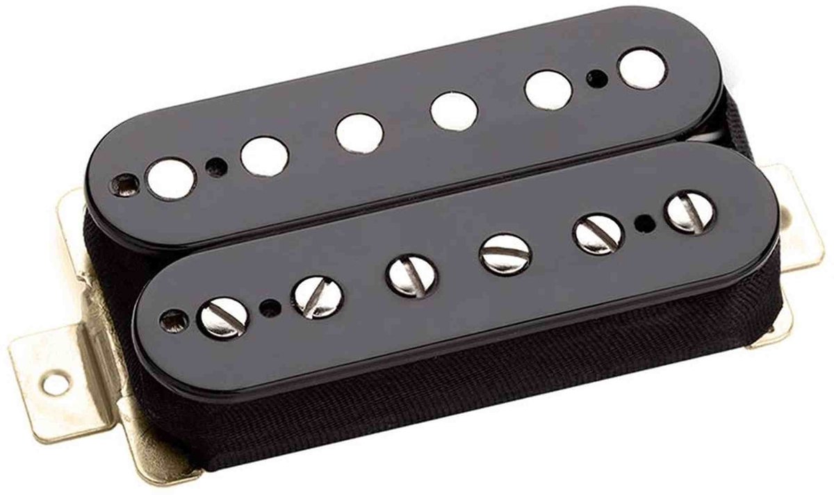 Lollar 10-413-223-01 Humbucker Pickup - Low Wind Imperial brug F-spaced, zwart