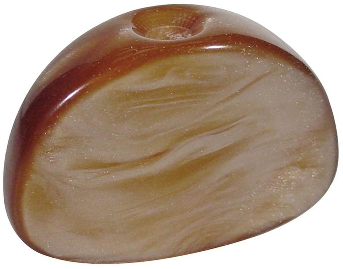 Boston BUT-18-AM Mechaniekknoppen Parelmoer Amber 23 x 16 mm, 6 Stuks