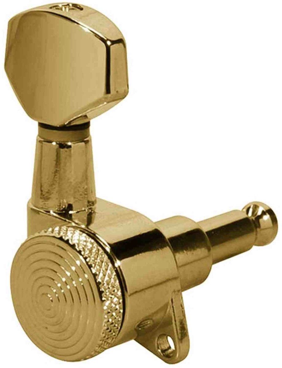 Boston 194-GLR Locking stemmechanieken voor gitaar, die cast 3L3R, goud, low gearing 19:1