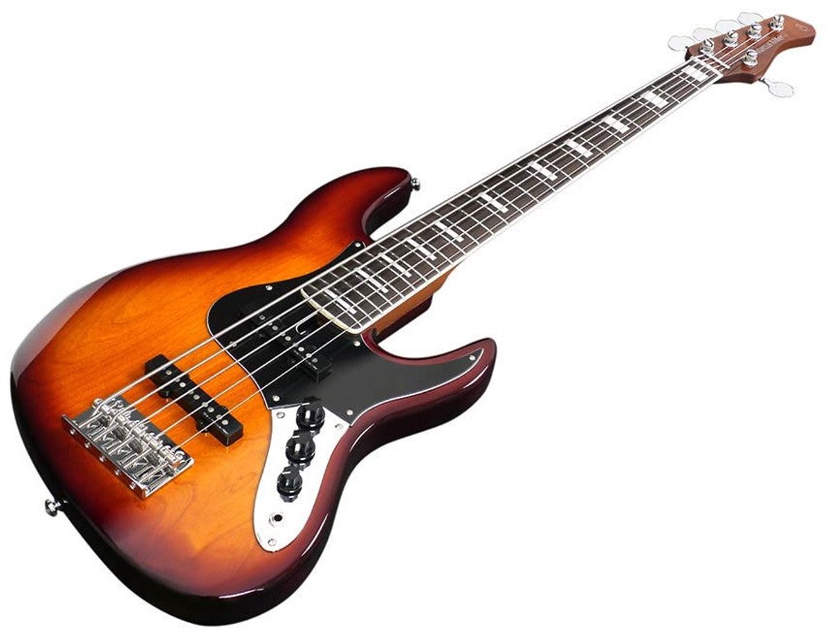 Sire V5.24 A5/TS Marcus Miller 24-fret Passieve 5-snarige Basgitaar Tobacco Sunburst