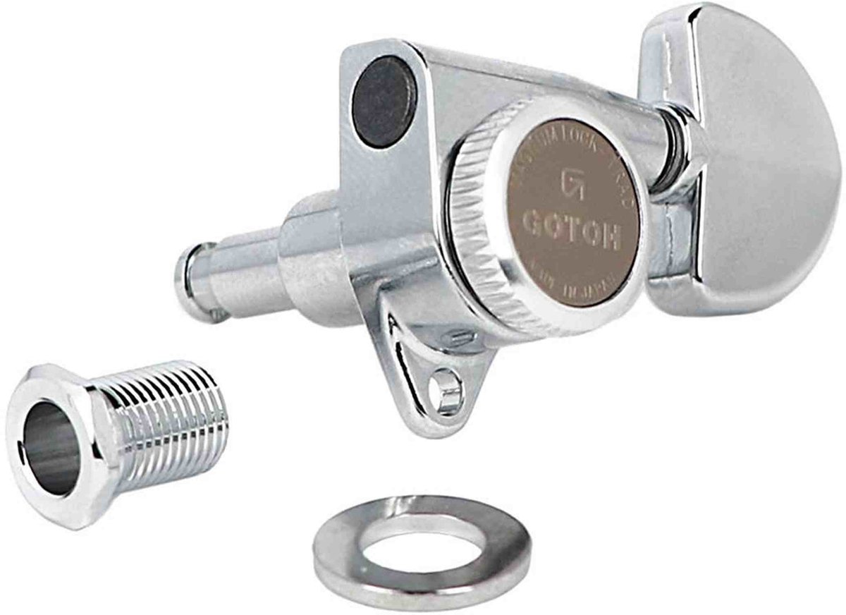 Gotoh GTH13470 SG301 stemmechanieken met Magnum Lock Trad and 20 knoppen, 3L3R, chroom