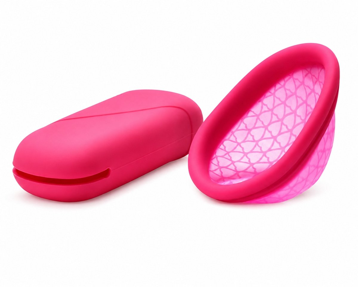 Menstruatiedisc Maat S – Herbruikbare Menstruatie Disc – Medische Siliconen – 30 ml – Ultradun – Geschikt voor Spiraal