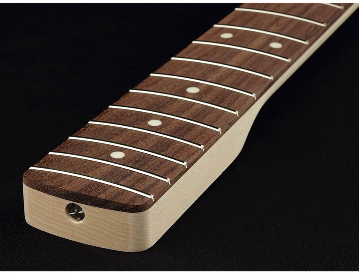 Allparts PRO – Precision Bass® hals, palissander toets, 10 radius, unfinished