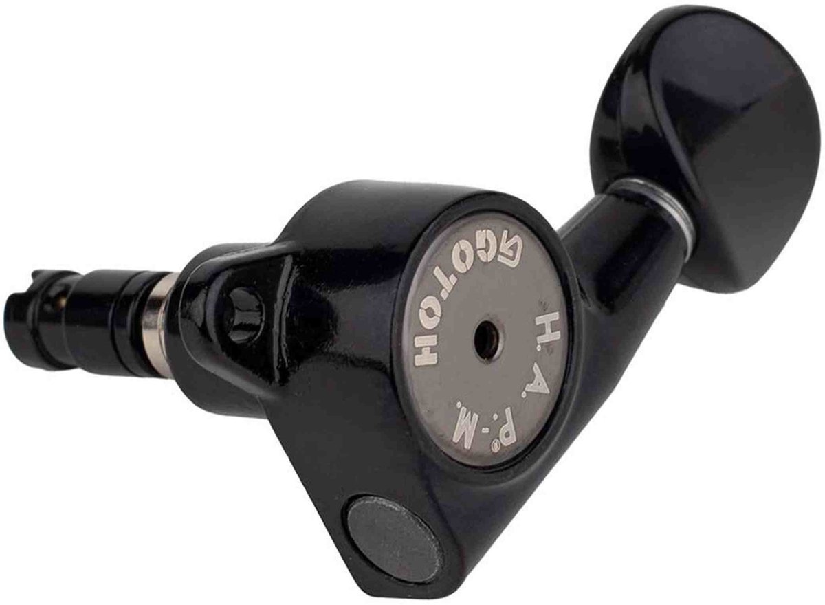 Gotoh GTH13916 SG381 stemmechanieken met HAPM and 05 knoppen, 6R, zwart