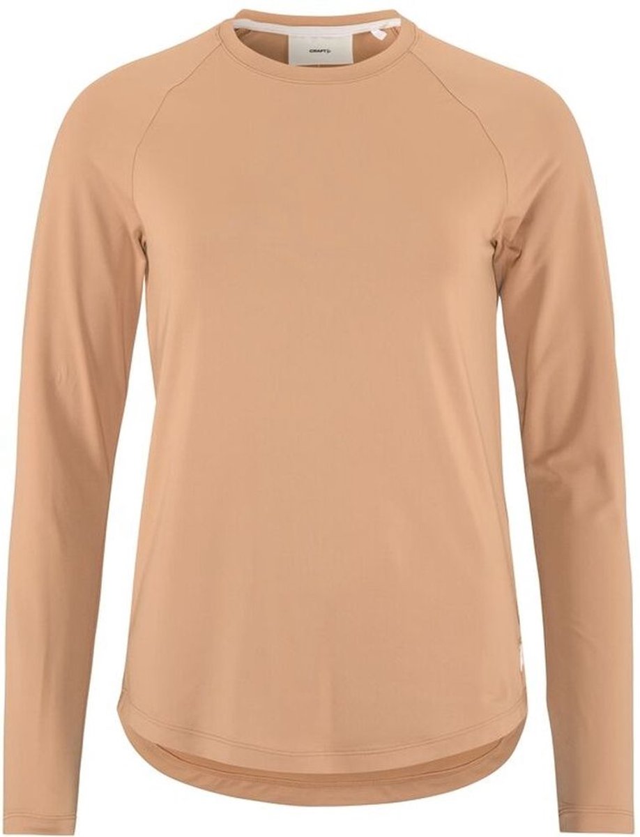 Craft Collective damesshirt LS, zalm - Maat L -