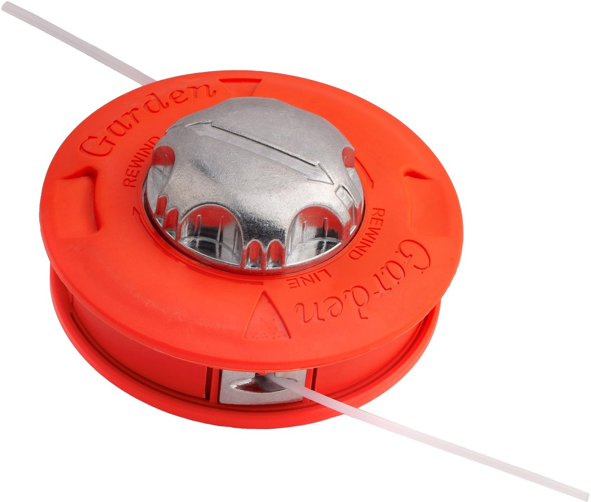 SnelShoppen - Professionele Maaikop voor Bosmaaier M10x1.25 LG - Draadkop Grastrimmer - Eenvoudige Draadopwikkeling - Oranje - Tuinaccessoires - Tuino