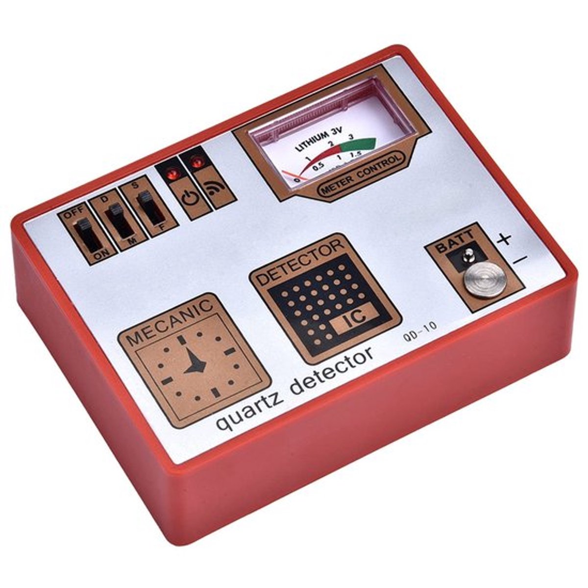 - Timegrapher horloge demagnetisator - Demagnetisatie - Verstelbare snelheid - Kwarts universele horlogetester - Batterijmeting - Geschikt voor ...