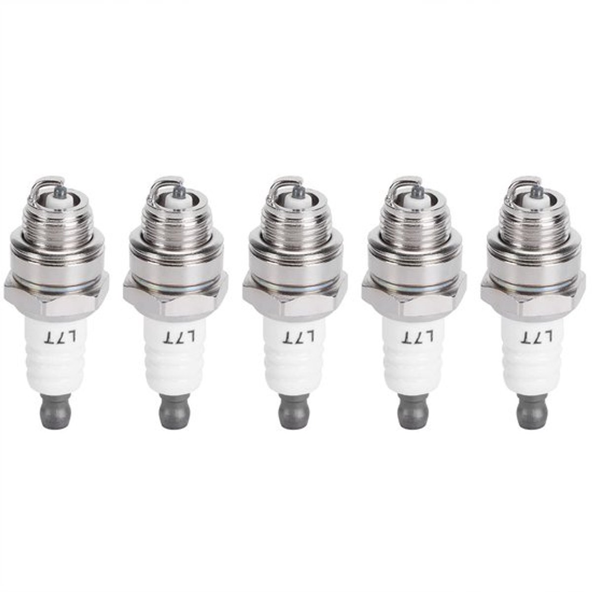 Bougies - Ontstekingsplug - Vervanging voor tuingereedschap - 5-pack - Hoogwaardige kwaliteit - Geschikt voor 33cc-49cc - Model L7T