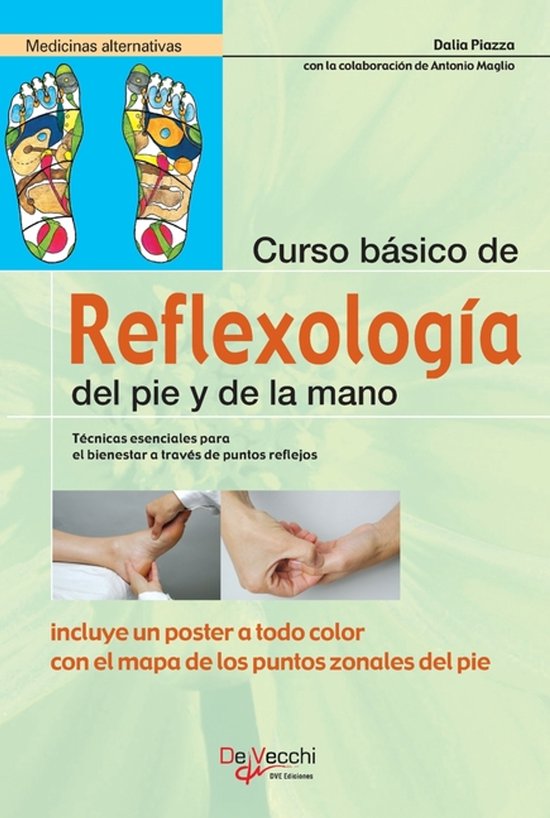 Curso básico de reflexología del pie y de la mano - cover