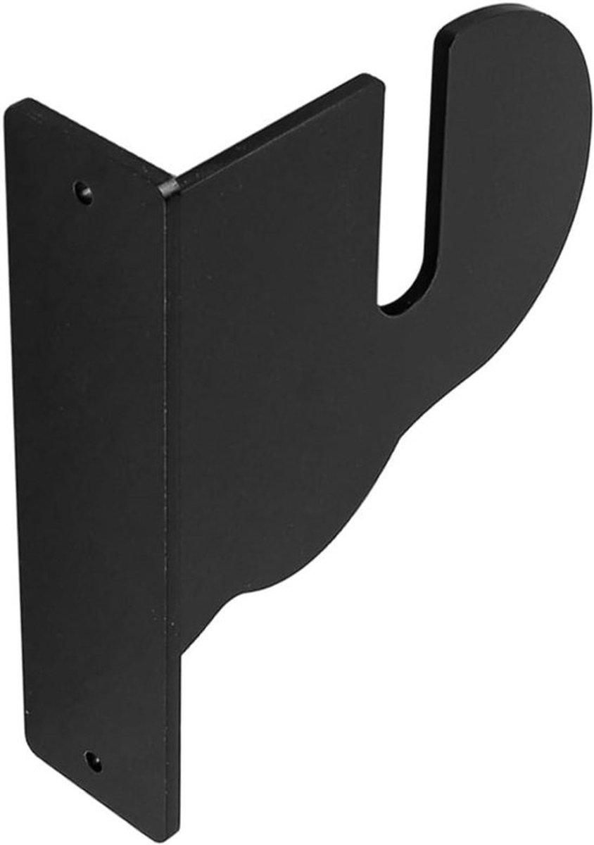 Muurbevestiging Skateboard Longboard Beugel voor Skateboard Longboard Ski Waterski - Set van 2 - Zwart