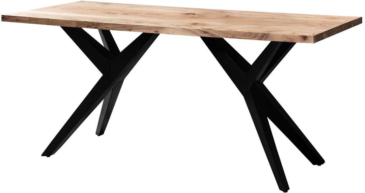 Eettafel acaciahout 200x100 cm WL7.226