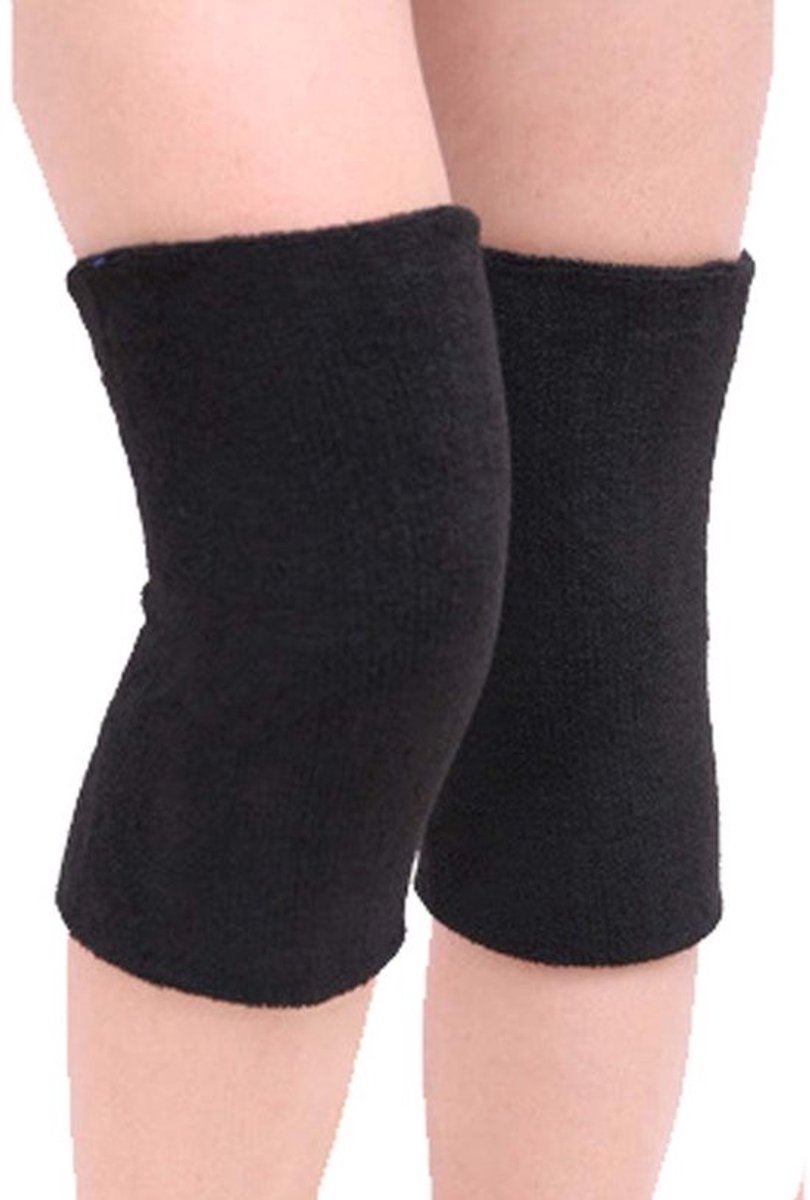 - Thermische Knie-ondersteuning - Knieverwarmers - Comfortabele ondersteuning voor sport en buitenactiviteiten - Unisex - Zachte kniepads -