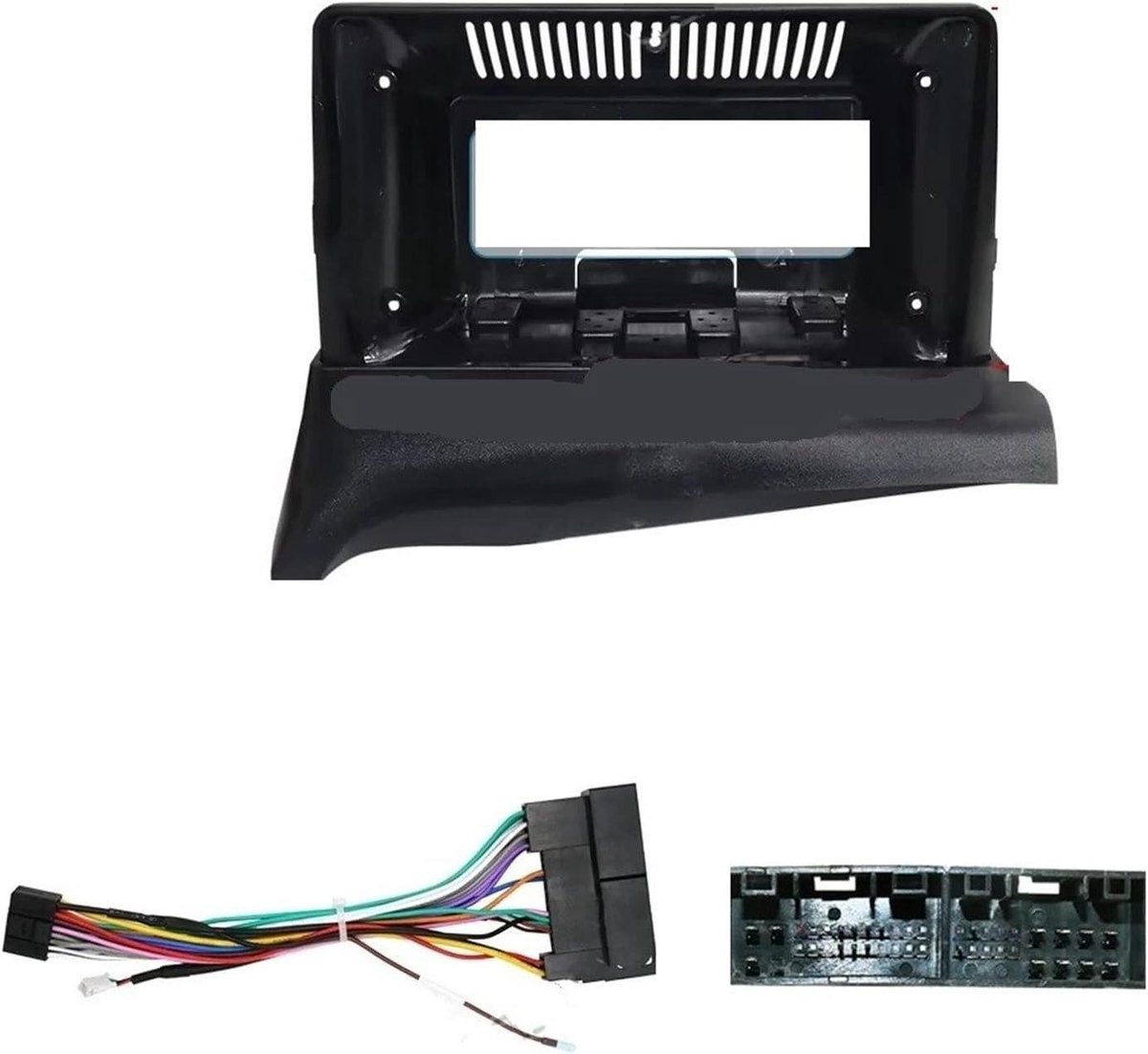 Radio Paneel Frame - Auto Dashboard Kit - Auto Multimedia Installatie - 9 Inch Universeel - 9 Inch - C