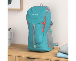 SnelShoppen - Lichtgewicht Opvouwbare Wandeling Rugzak 50L 60L 70L - Waterdicht Casual Campingrugzak voor Heren en Dames - Hemelsblauw L Outdoor Sport