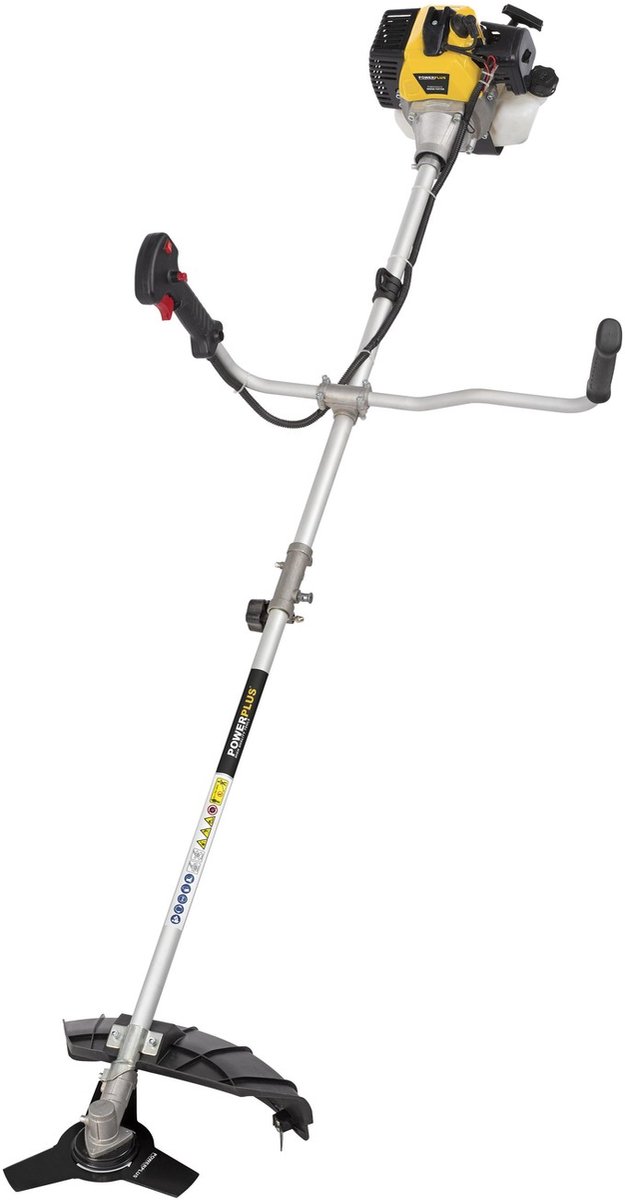 Bol.com Powerplus Benzine Bosmaaier POWXG30410 - Benzine Bosmaaier en Grastrimmer van 32,5 cc met 0,8 l Tankinhoud - Tuingereeds... aanbieding