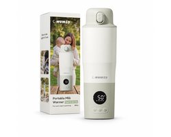 Numsy Draagbare Flessenwarmer Heat & Go Pro - Flessenwarmer Draadloos - Melk Verwarmer Baby