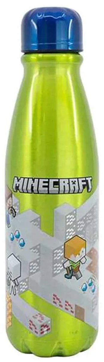 Minecraft aluminium drinkbeker - drinkfles 600 ml - 23.5 cm hoog van Minecraft — afbeelding 4