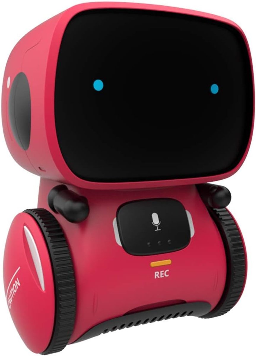 Robot-speelgoed voor jongens en meisjes – Interactieve, slimme en pratende robots met aanraak- en spraakbesturing; een intelligente speelkameraad en leraar die kan zingen en dansen.