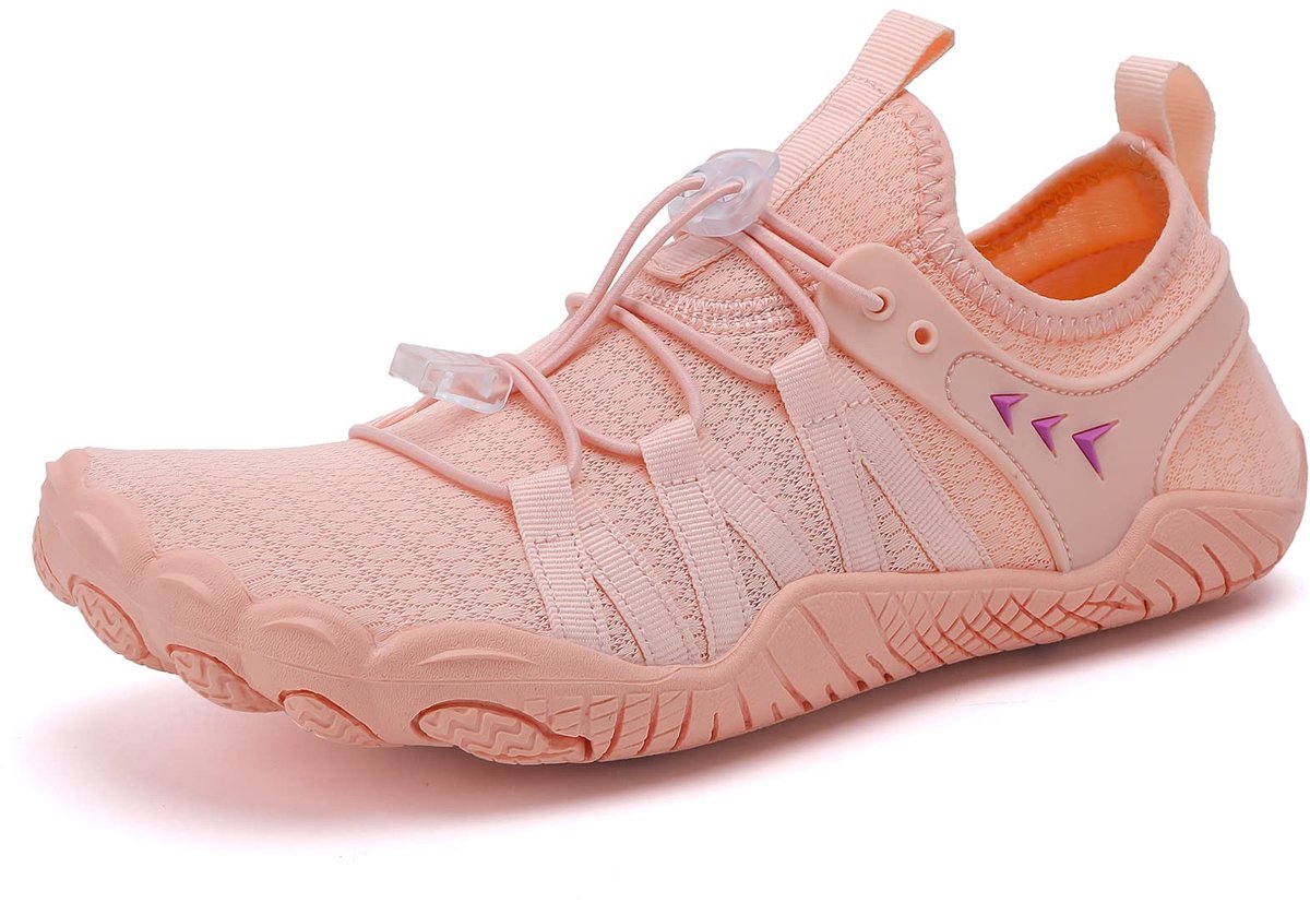 SnelShoppen - Waterschoenen Heren en Dames - Sneldrogende Badschoenen, Zwemschoenen, Zeeschoenen, Blote Voeten Surfschoenen - Lichtgewicht Uniseks Spo