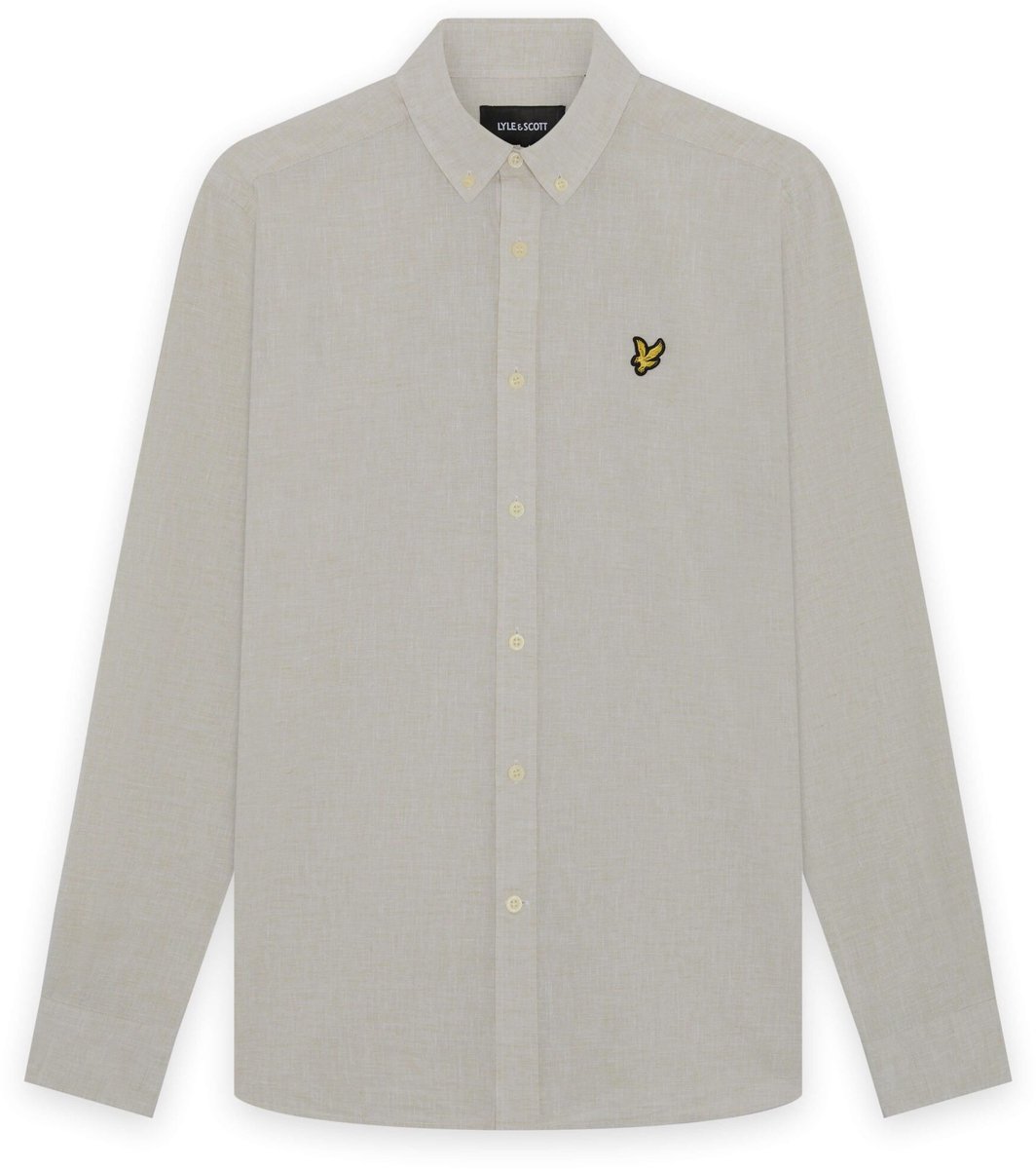 Lyle & Scott - Hemd - Beige - S