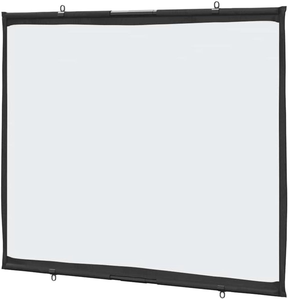 Projectiescherm Wandhangend - Beamer Scherm - Thuisbioscoop Presentaties - Mat Diffuus Oppervlak - 72 inch 4:3 - Mat Wit