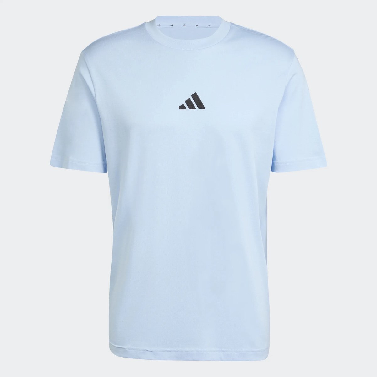 Adidas shirt Katoen Small Logo – Heren Zwart