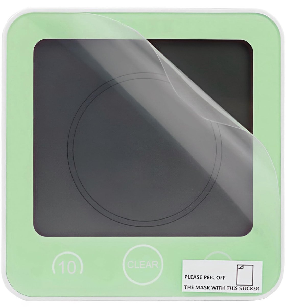 SnelShoppen - Badkamer Klok LCD Digitale Douchewekker Waterdicht Douche Wandklok met Luchtvochtigheid Temperatuur Countdown Timer voor Badkamer en Keu