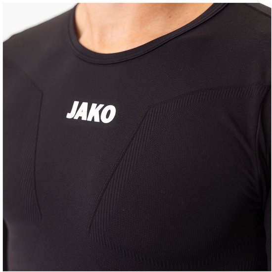Jako Comfort 2.0 Longsleeve Heren - Zwart | Maat: XL — afbeelding 2