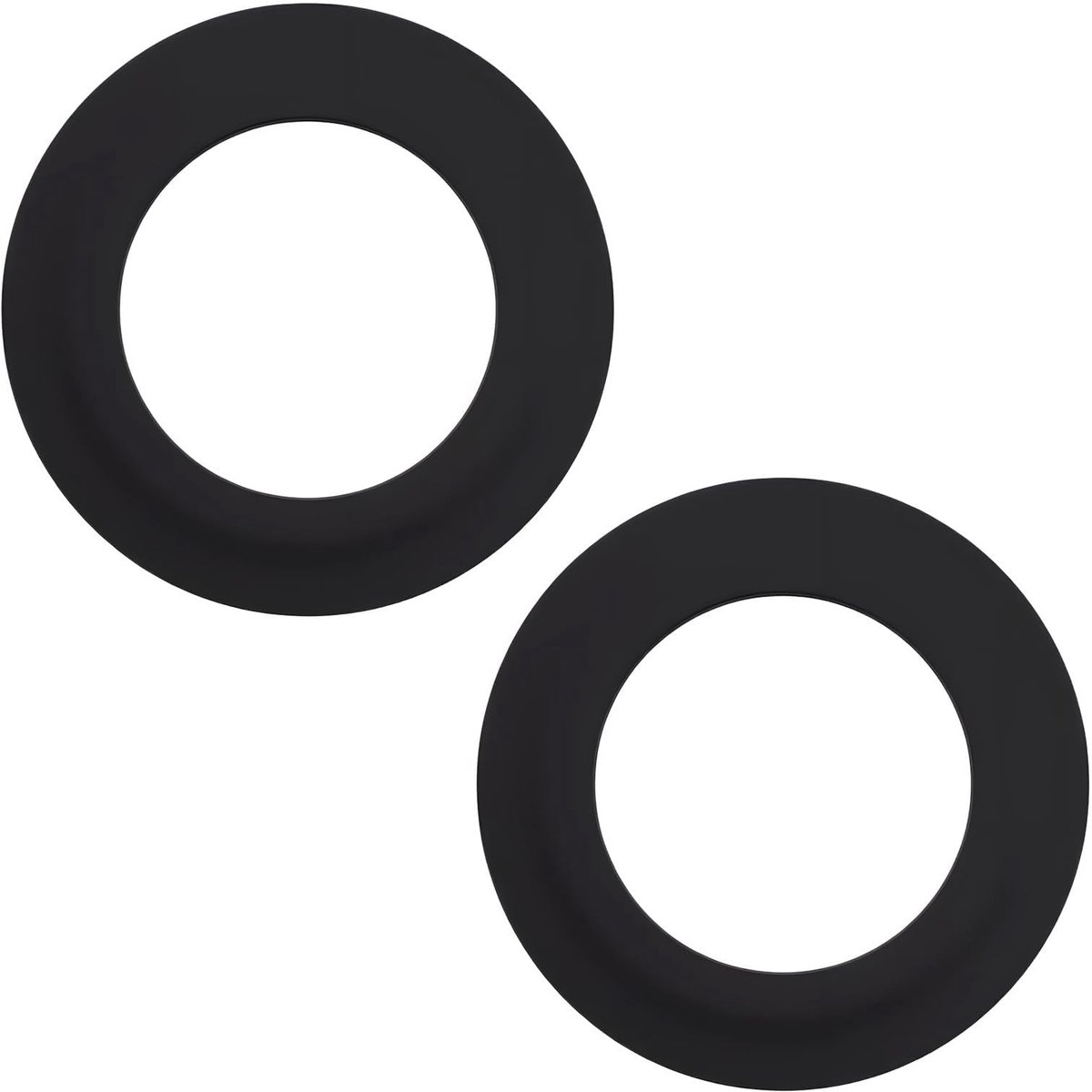 Dailygoods- Spoelventielafdichtingen Set van 2 - Siliconen Afdichtring - 72 mm x 45 mm - Compatibel met Siamp Optima 49/50 - Duurzaam en Luchtdicht - Eenvoudige Installatie - Afdichtringen
