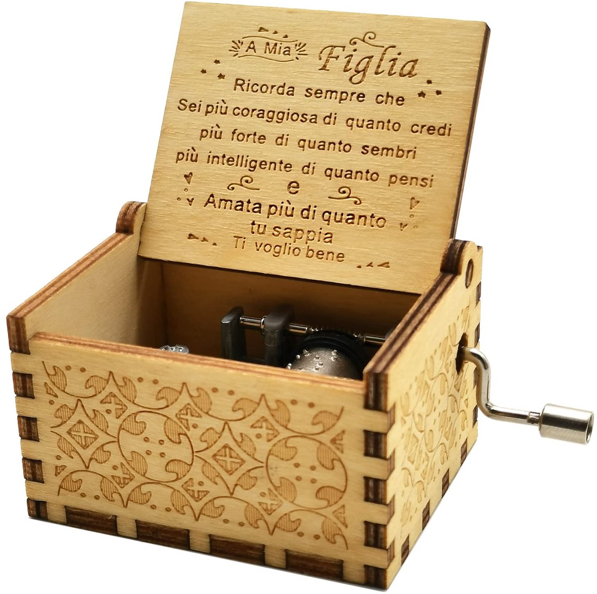 Dailygoods - You Are My Sunshine Muziekdoos voor Dochter - Perfect Verjaardagscadeau
