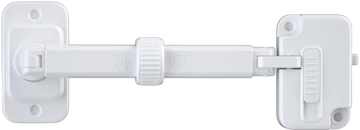 Dailygoods- Raambegrenzingsslot - Kinderbeveiliging - Raambeveiliging Inbraak - Raamgrendel - Verstelbaar - Kunststof 13-16 cm