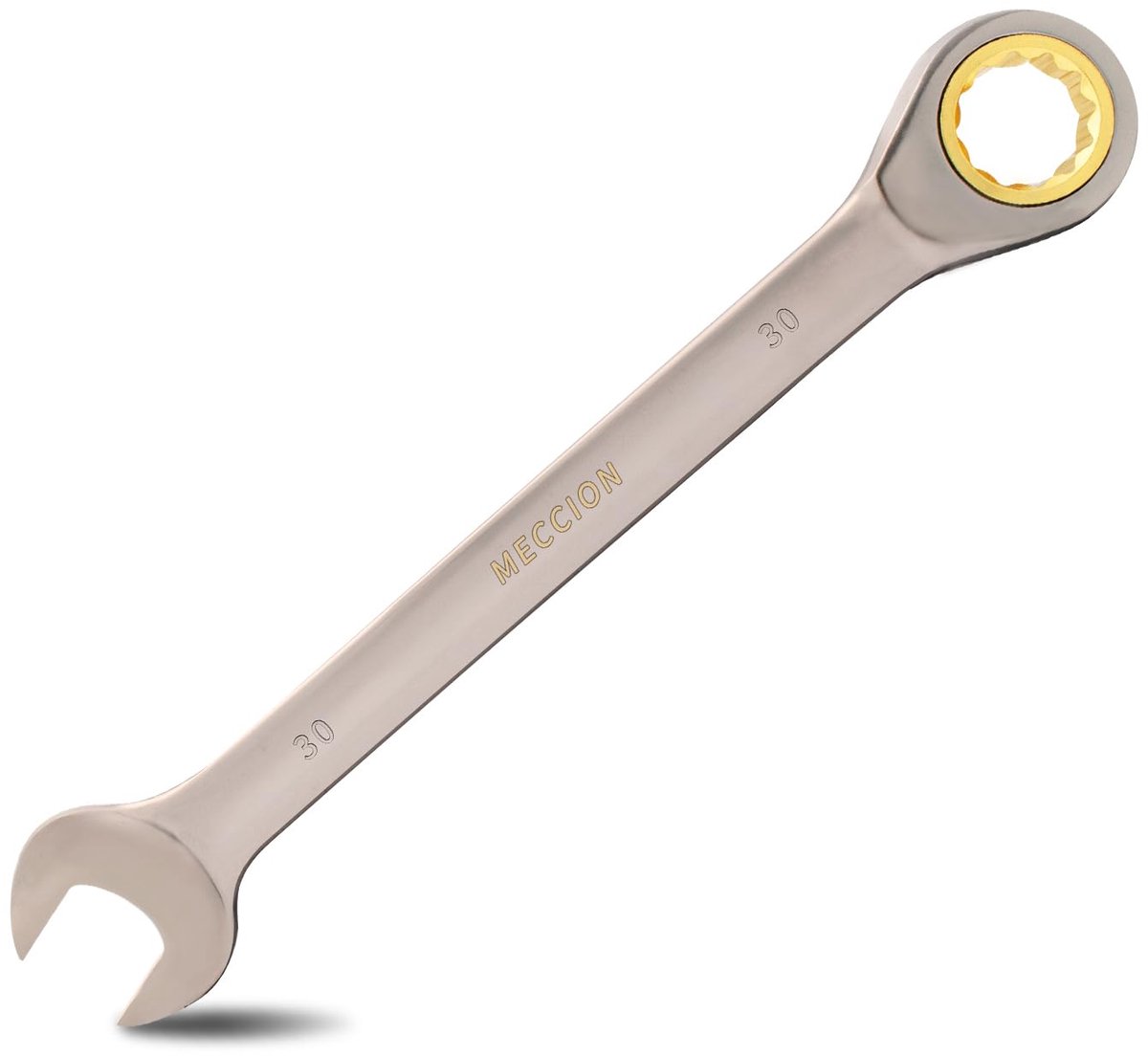 Dailygoods - Professionele Combinatieratelsleutel van 30mm - Chrome Vanadium Staal met Zwarte Vernis