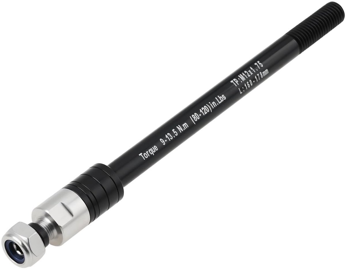 Dailygoods - 12 mm Fietskar Steekas Verstelbaar 160-178 mm - Geschikt voor Mountainbikes en Racefietsen