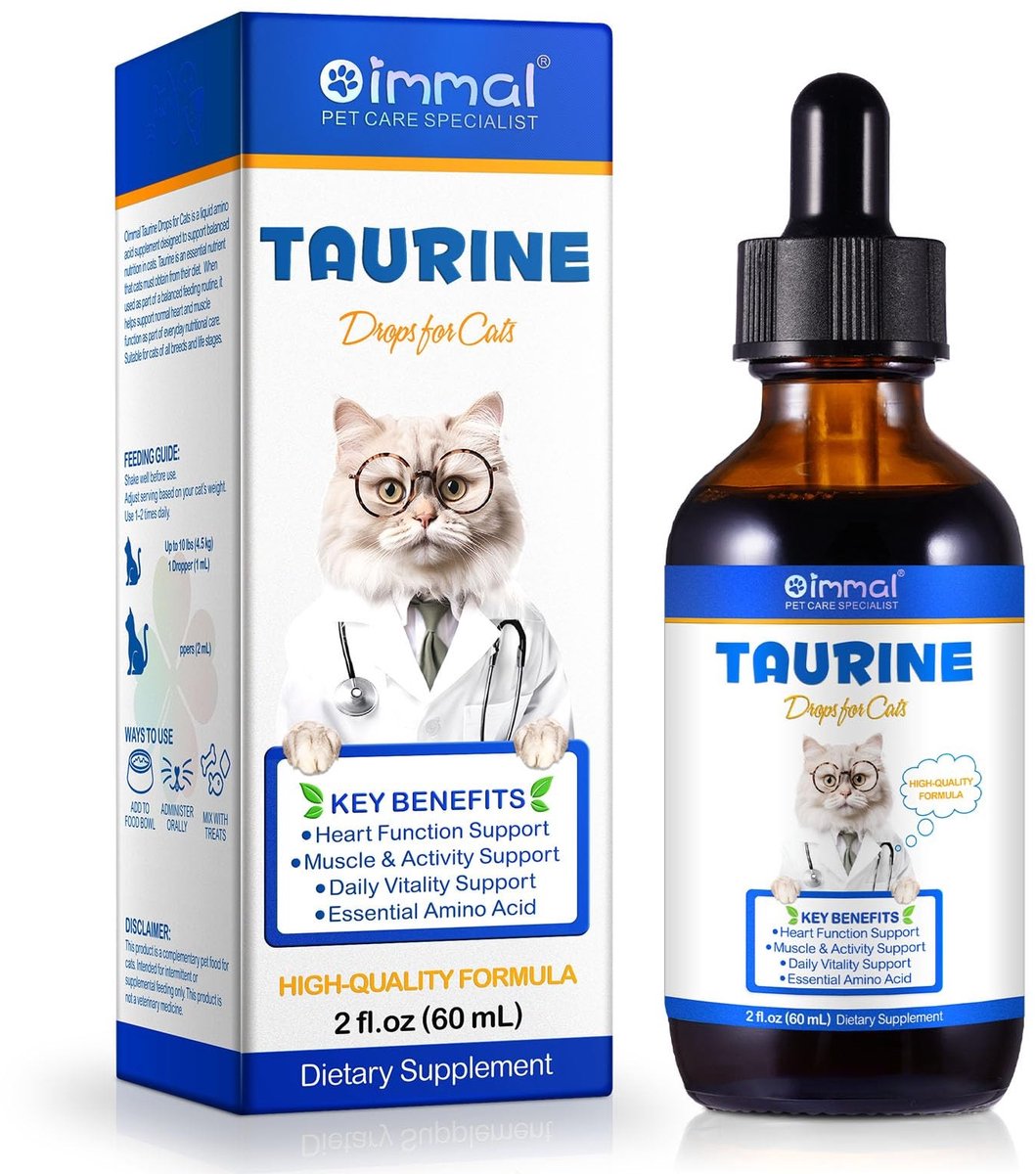 Dailygoods- Taurine Druppels Hooggedoseerd - 60 ml - Voedingssupplementen - Hartfunctie - Gezichtsvermogen - Essentieel Aminozuur - Voedingssupplement
