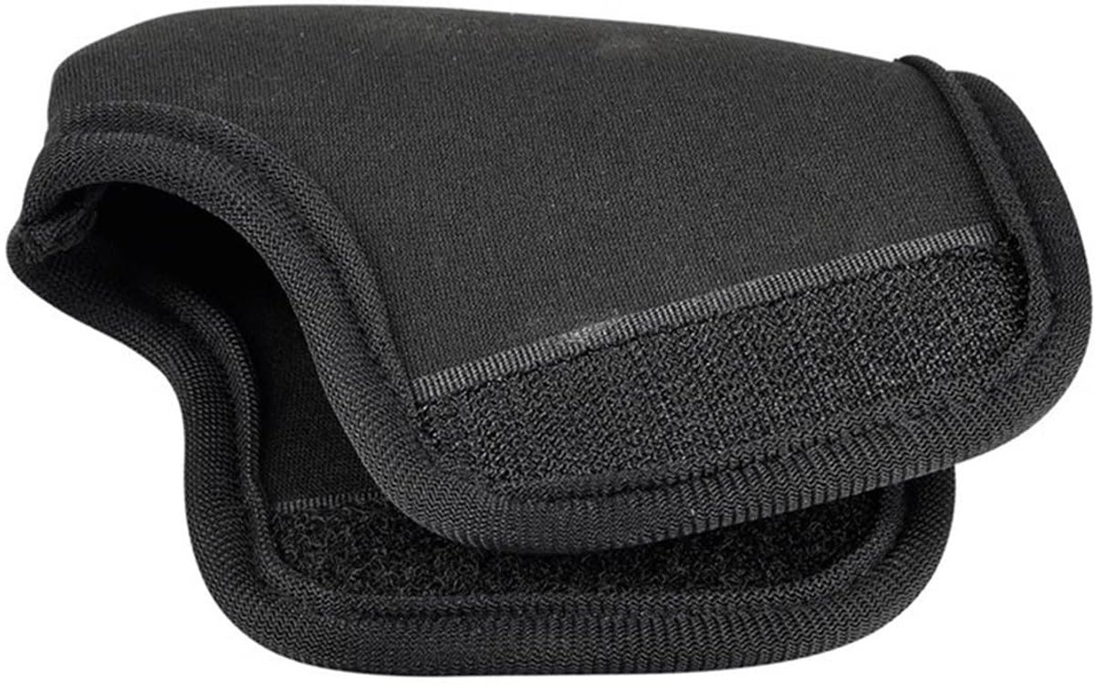 Dailygoods - Bescherming voor Geveerde Zadelpen - Zwarte Neopreen Hoes voor Fietsen