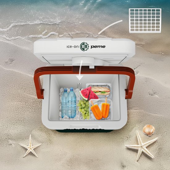 Elektrische Koelbox 25,7L - Koelen & Verwarmen met Dual Power 12V & 220-240V, Eco-modus en USB-oplaadpoort van Merkloos — afbeelding 4
