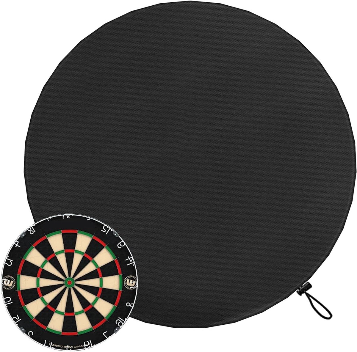 Dartbord Opbergtas - Dartbordhoes Waterdicht - Dartbord Beschermen - Stevig Oxford Doek - 61x8cm - Meerkleurig