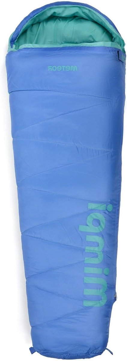 Kinderslaapzak Mummie - Slaapzak Kinderen - Kamperen en Reizen - Optimale Thermische Isolatie - 160 x 60 cm - Mint