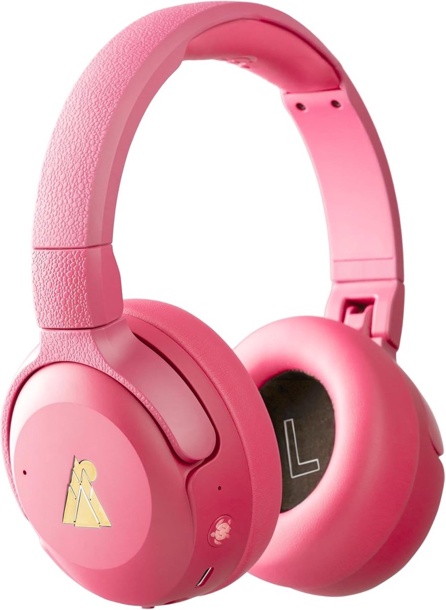SnelShoppen - Draadloze Bluetooth Over-Ear Hoofdtelefoon met Geluidsbeperking, Actieve Geluidsonderdrukking, Vouwbaar en Robuust, voor Kinderen en Vol