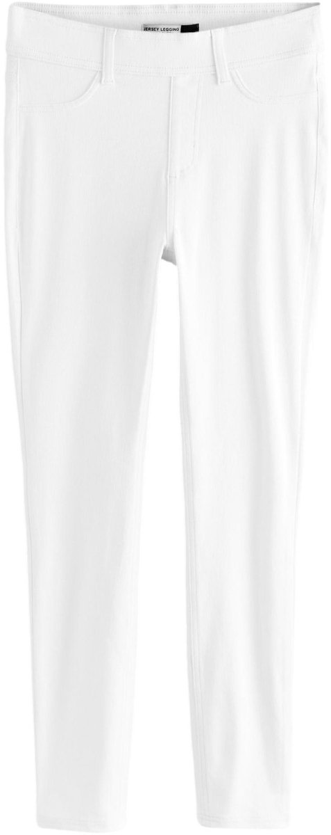 Next - Dames - Jersey denim legging - Wit