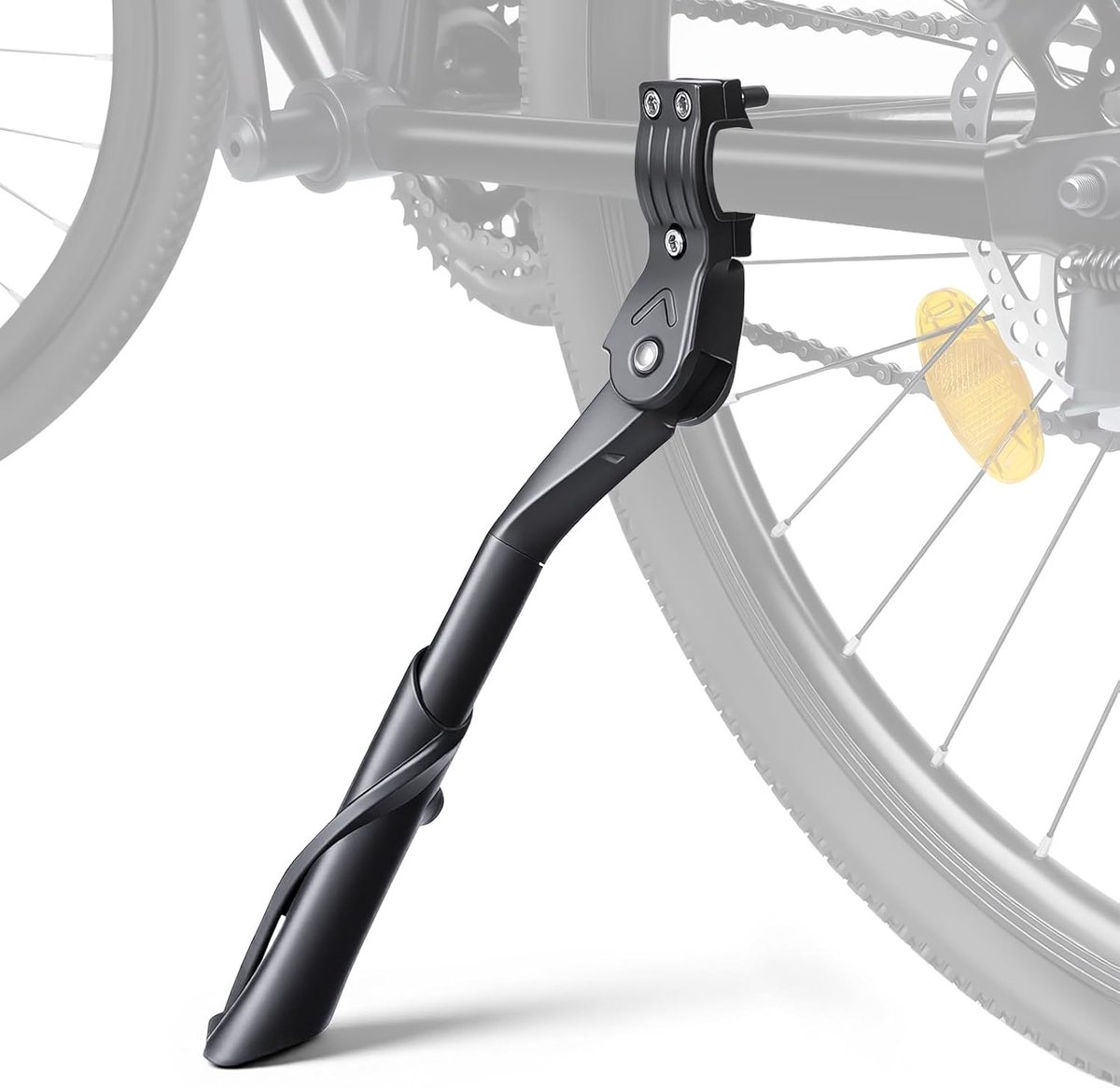 Verstelbare Fietsstandaard voor Volwassenen - Aluminiumlegering - Passend voor 24-29 Inch - Antislip Verbrede Voet - Geschikt voor Mountainbikes, Wegfietsen en Transportfietsen