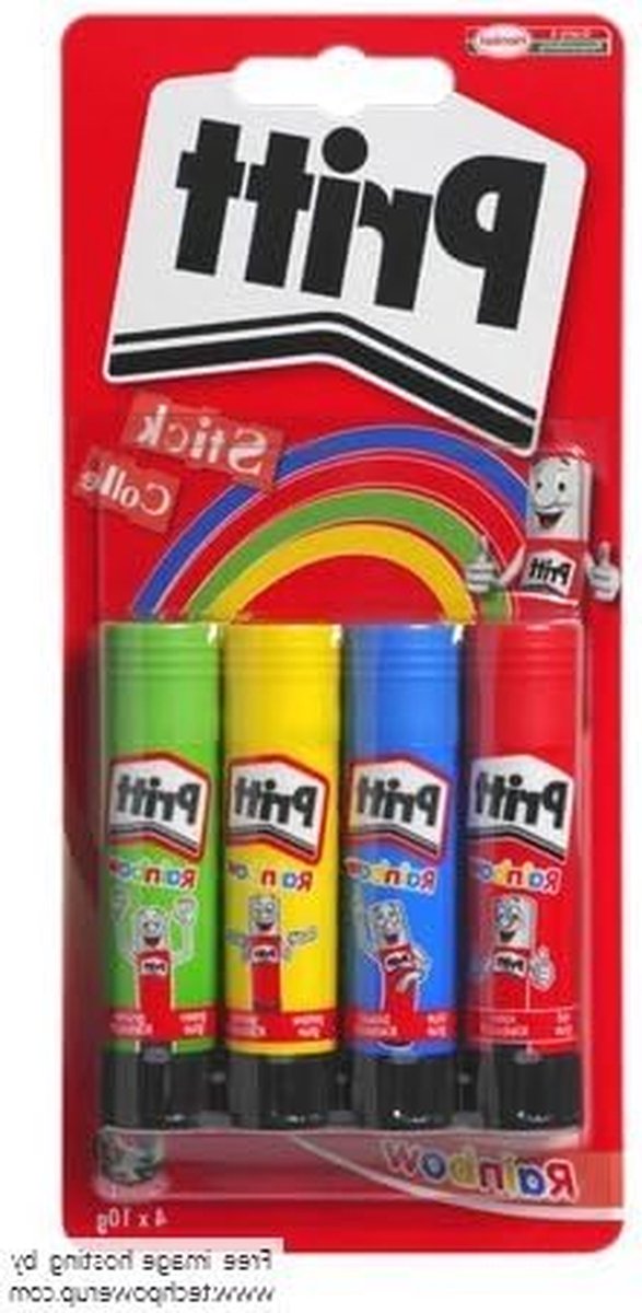 Lijmstick Regenboog - Kleurrijke Lijm - Hobby Knutselen - Veilig Formule - 10g per stuk - Multicolor
