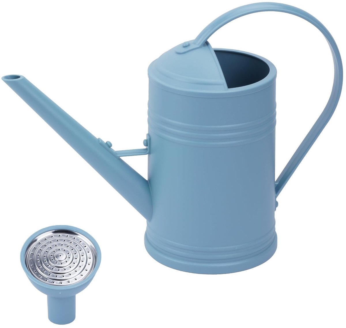 Dailygoods - Plastic Indoor Gieter voor Kamerplanten - 1,8L Waterkoker met Sprinkler Hoofd