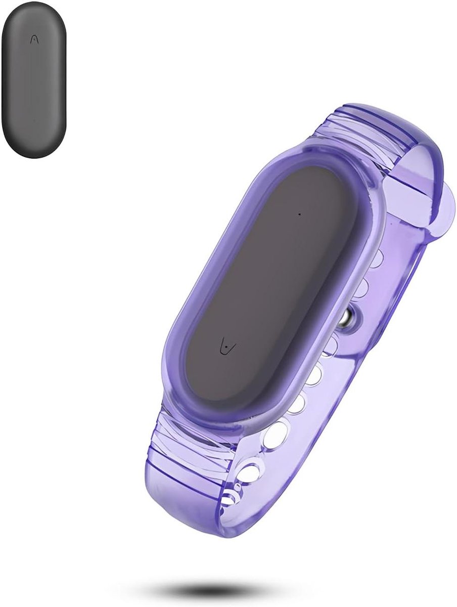 TPU Armband - Beschermhoes Bandje - Opname Beschermen - Volledige Bescherming - 32 x 32 x 8 mm - Violet