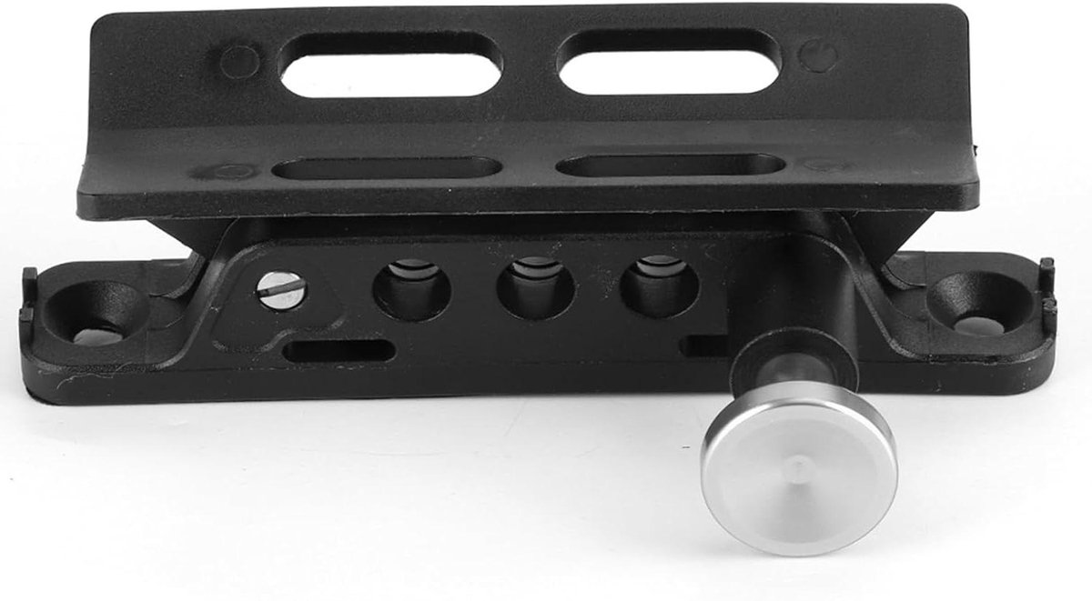 Brandblusser Houder - Brandblusser Beugel - Noodsituaties Voertuig - Snel Ontgrendelingsmechanisme - 21 x 13 x 8 cm - Zilver