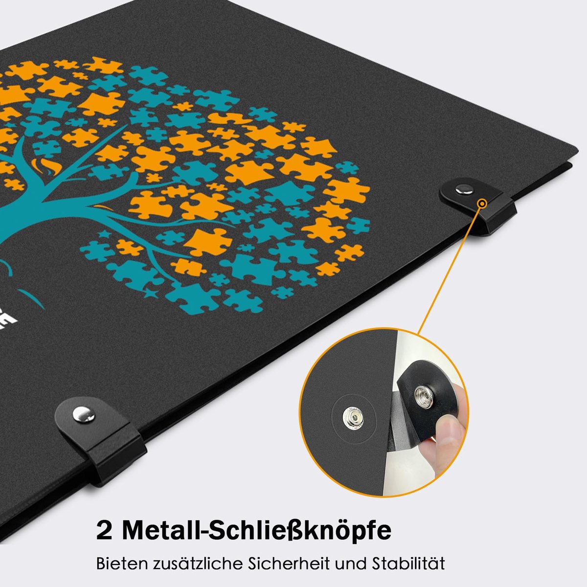 Puzzelmap voor 1000 Stukken met 24 HD-Vakken – Ideaal voor Stofbescherming van Puzzels — cadeau in Cadeau-ideeën - foto 5